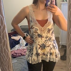 Lacey free people floral tank